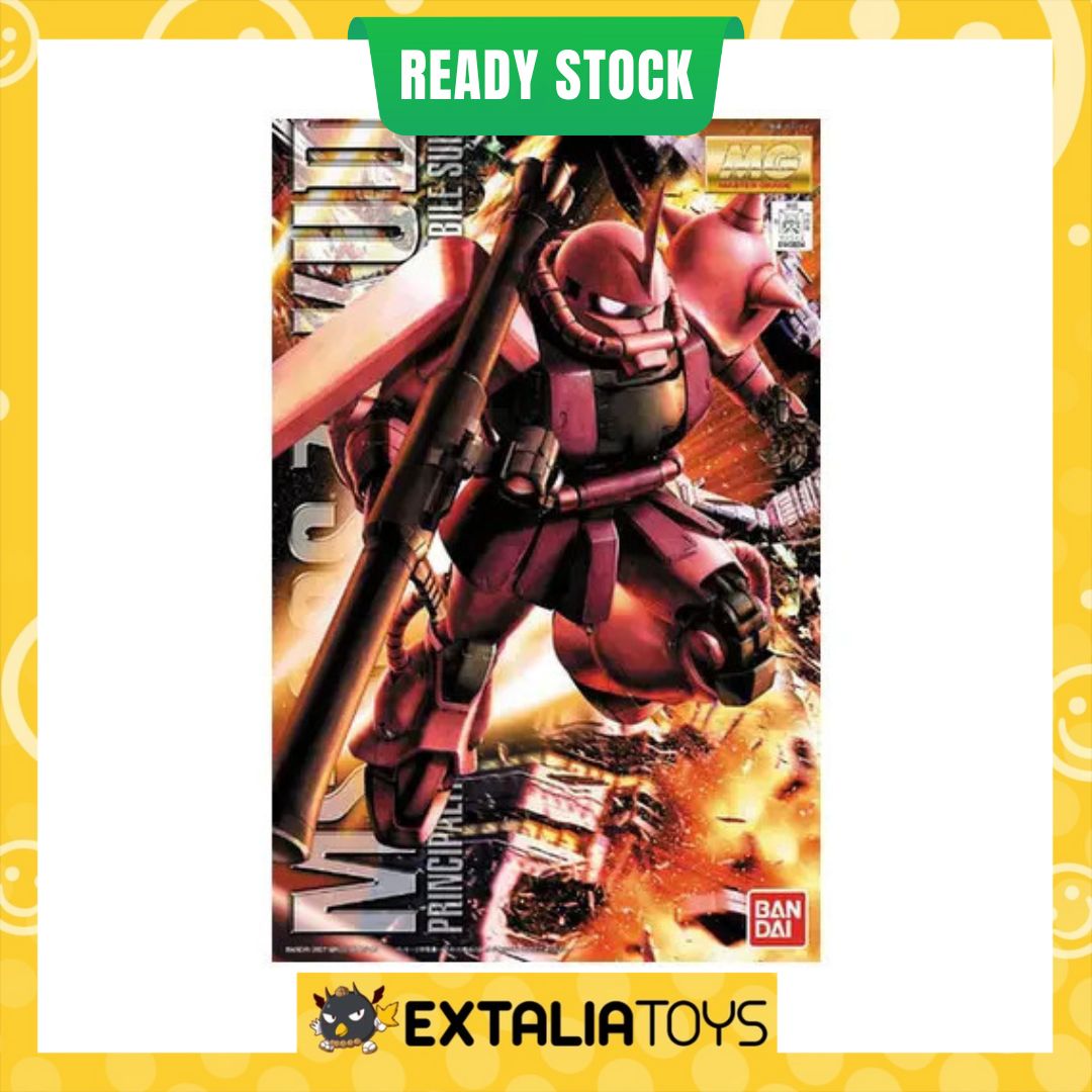 BANDAI MG 1/100 MS-06S CHAR'S ZAKU ver. 2.0 BANDAI MG 1/100 MS-06S CHAR'S ZAKU ver. 2.0